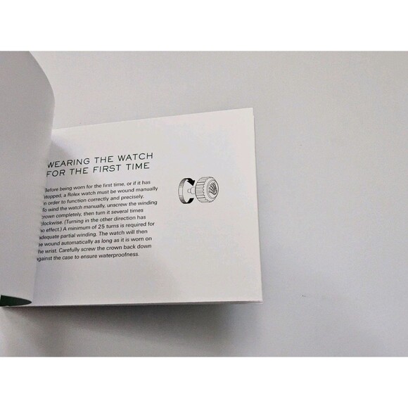 Rolex Oyster Perpetual Datejust Manual Booklet 553.52 Eng 9.2017 - Picture 4 of 5